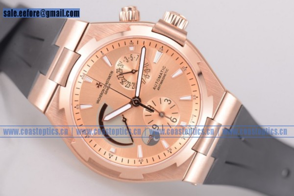 Vacheron Constantin Overseas Dual Time Watch Rose Gold 47450/000R-9405 Replica - Click Image to Close